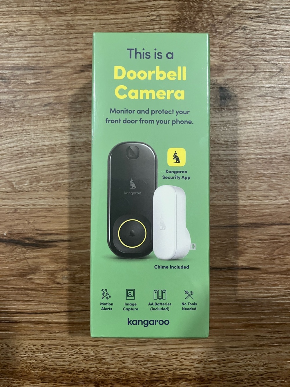 Kangaroo Doorbell Camera New